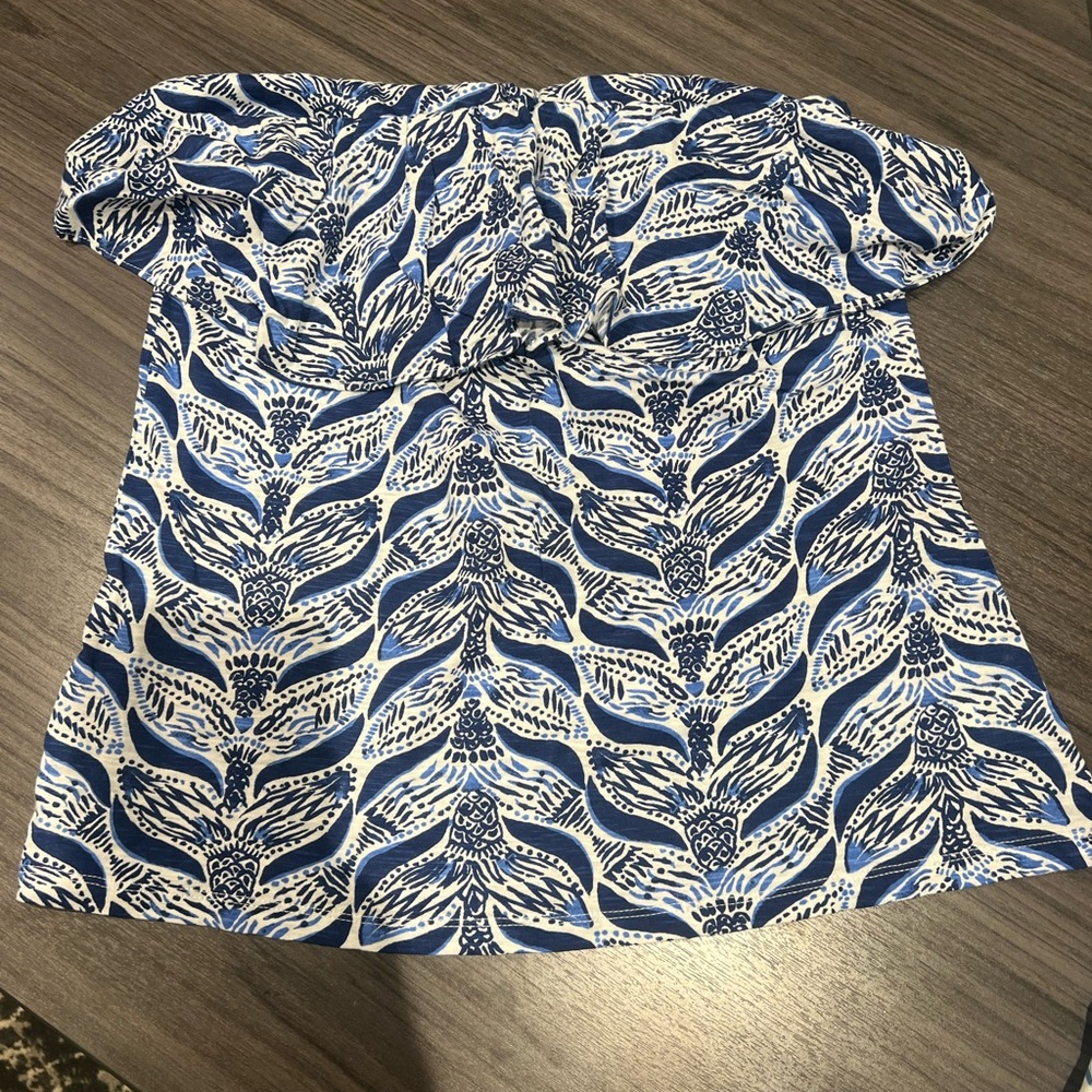 Lilly Ruffle Tube Top